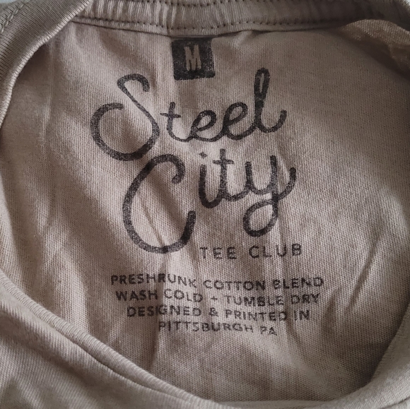 Steel City Brand Graphic Tee, Size M - Picture 3 of 3